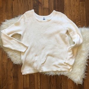 Old Navy Creamy White Sweater